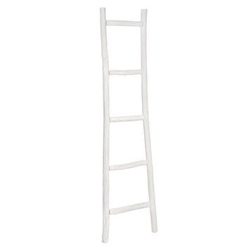 INES Echelle décorative en chêne blanc